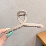 Gray Y Shape 11cm Hair Claw Clip