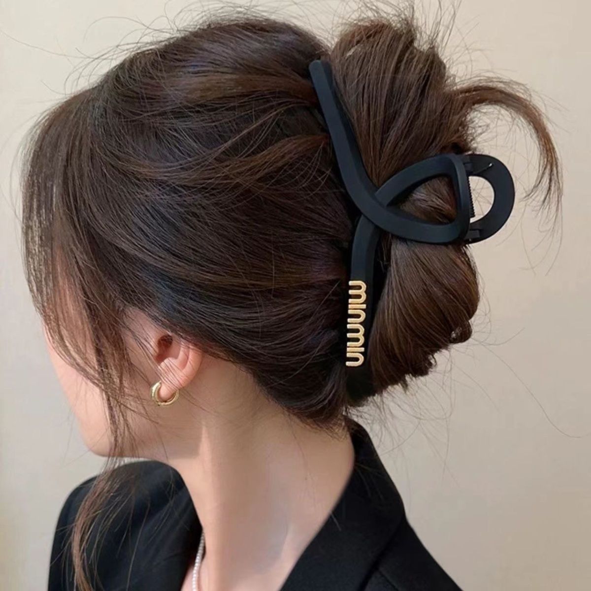 MP-SHARK-0145 11cm Hair Claw Clip - 图片 1