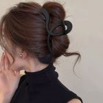 Black 13cm Hair Claw Clip