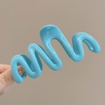 Green-Blue Hair Claw Clip