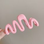 Pastel Pink Hair Claw Clip