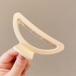 D Shape 8cm Hair Claw Clip