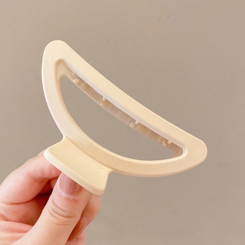 MP-SHARK-0178 D Shape 8cm Hair Claw Clip - 图片 1