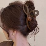 Bead 13cm Hair Claw Clip