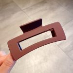 Lilac Square 10.5cm Hair Claw Clip