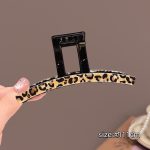 Leopard 11cm Hair Claw Clip