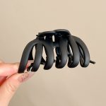 Black 8cm Hair Claw Clip (Style 2)