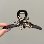 Chocolate Flower 13cm Hair Claw Clip