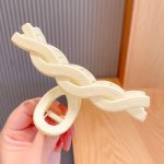 Yellow 11cm Hair Claw Clip