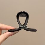 Mini Chocolate Letter 8cm Hair Claw Clip