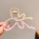 Gradient Pink 10cm Hair Claw Clip