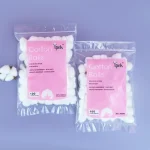 Pure Cotton Makeup Remover Pads - 100% Natural Soft Cotton Balls - 50pcs