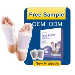 HODAF Wood Vinegar Foot Detox Patch - Mint Foot Pads 10pcs/Box - English Export Version