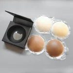 Bristols 6 Pairs Invisible Silicone Nipple Covers - Reusable Adhesive Pasties