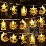 Star Moon LED String Lights - Fairy Festival Decoration Lights for Home Garden Party - 18 Styles x 6 Sizes