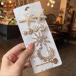 Starry Ocean Hair Clip Set