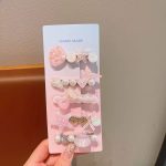 Pink Ocean Hair Clip Set