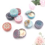 Mini Dried-Flower Soy Wax Scented Candle — Birthday Gift in 7 Floral Fragrances