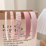 Pink Hairband 5-Piece Set