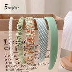 Green Hairband 5-Piece Set
