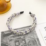 Purple Tulip Floral Hairband No.8