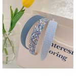 Blue Solid Hairband