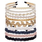 Pearl Hairband 10-Piece Set