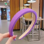 Purple Sponge Hairband No.8