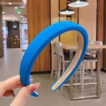 Dark Blue Sponge Hairband No.7