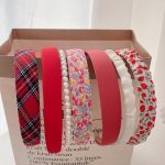 Red Hairband 7-Piece Set