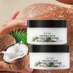 Coconut Milk Sea Salt Body Scrub — Exfoliating & Moisturizing 250g (MEJISOO)