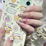 Luxury Handmade Press-On Nails - Milky White Cat