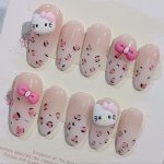 Luxury Handmade Press-On Nails - Valley Orchid BY1790