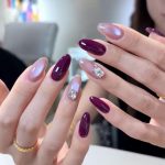 Luxury Handmade Press-On Nails - Artistic Design BY2413